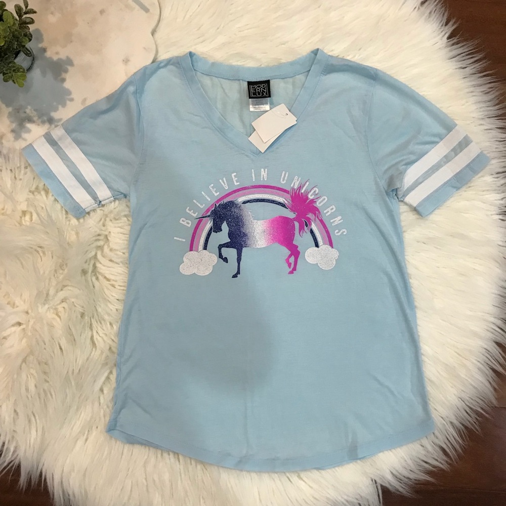 NWT Modernlux Unicorn T-Shirt